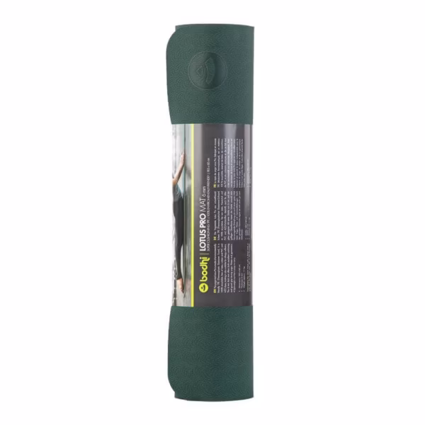 2ac1677b933b8cb8453e5696a9045244.avif Коврик для йоги Bodhi Lotus Pro Dark green