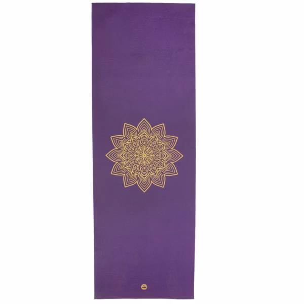 71l44fuxdbl-scaled-1.avif Коврик для йоги Bodhi Rishikesh Premium Golden Mandala Purple