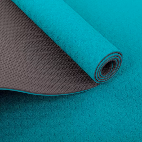 887ptr_yoga_meditation_pilates_yogamatte_flow_petrol_anthrazit_detail.avif Коврик для йоги Bodhi SET FLOW Dark green 5mm