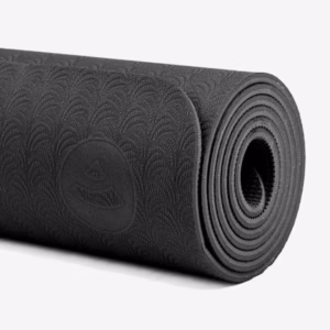 942lpa_lotus-pro_aubergine_halb_gerollt-roll-1-1-scaled-1.avif Коврик для йоги Bodhi Lotus Pro Black/Silvergrey